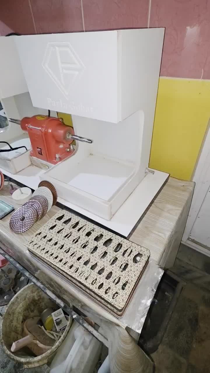 سنگ تراشی و نگین سازی|ماشینآلات صنعتی|خوی, |دیوار