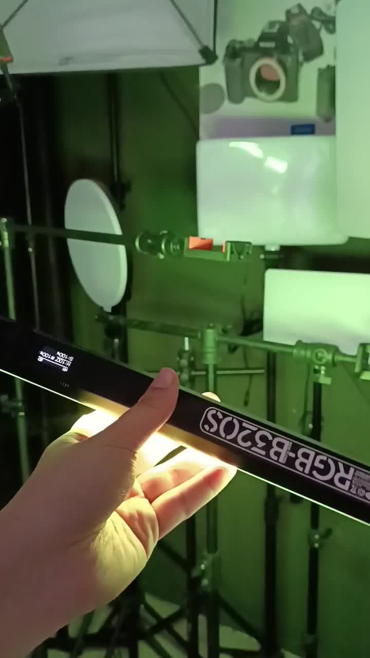 نور باتومی RGB ۳۶۰رنگ باتوم لایت رینگ لایت b320|دوربین عکاسی و فیلم‌برداری|مشهد, وکیل‌آباد|دیوار