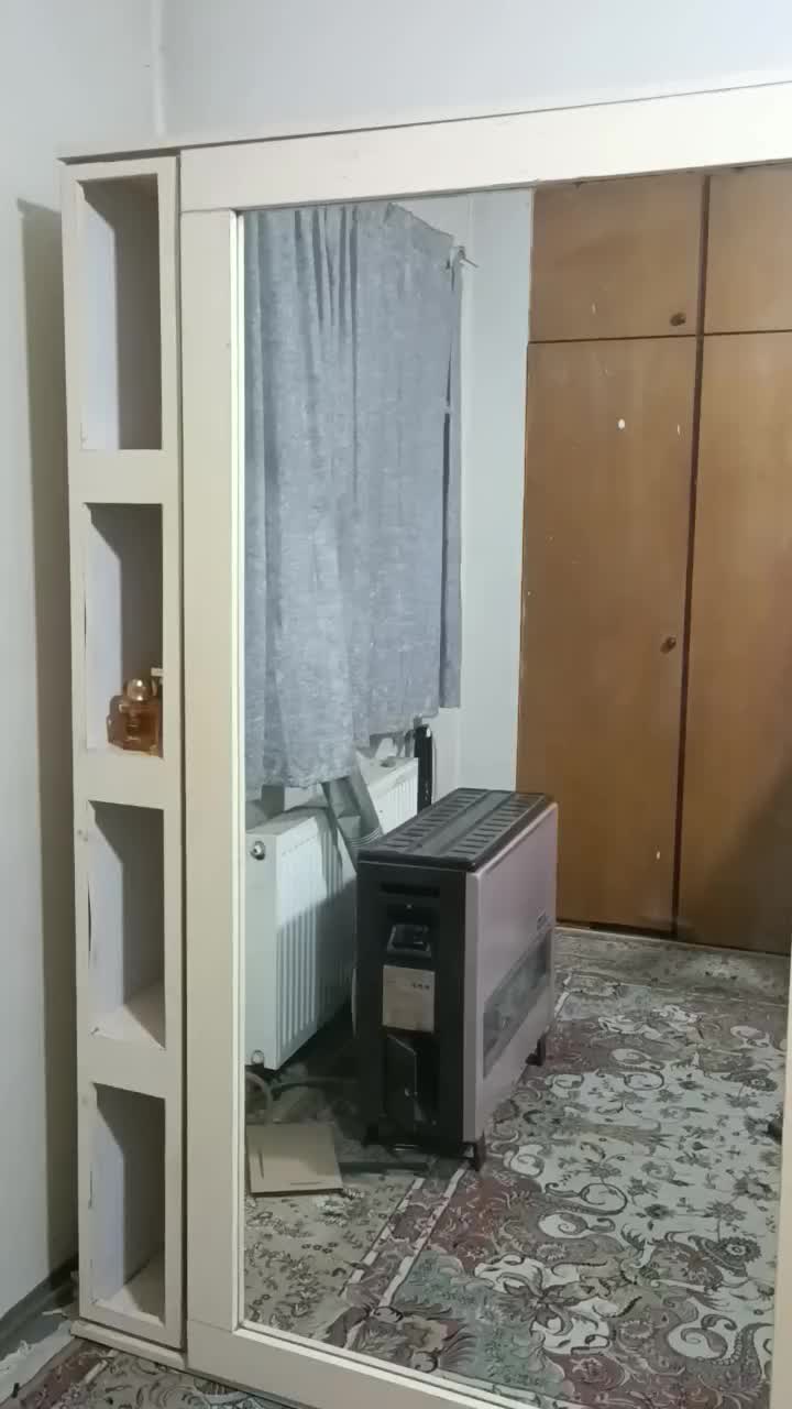 شلف آینه قدی، کمد دیواری،آینه قدی|کتابخانه، شلف، قفسههای دیواری|تهران, شهید فکوری|دیوار