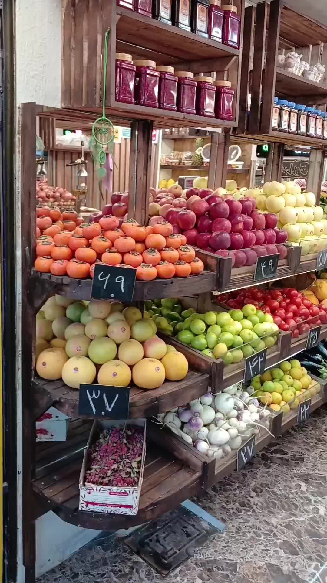 فروش فوری دکور لوکس میوه فروشی|فروشگاه و مغازه|فومن, |دیوار