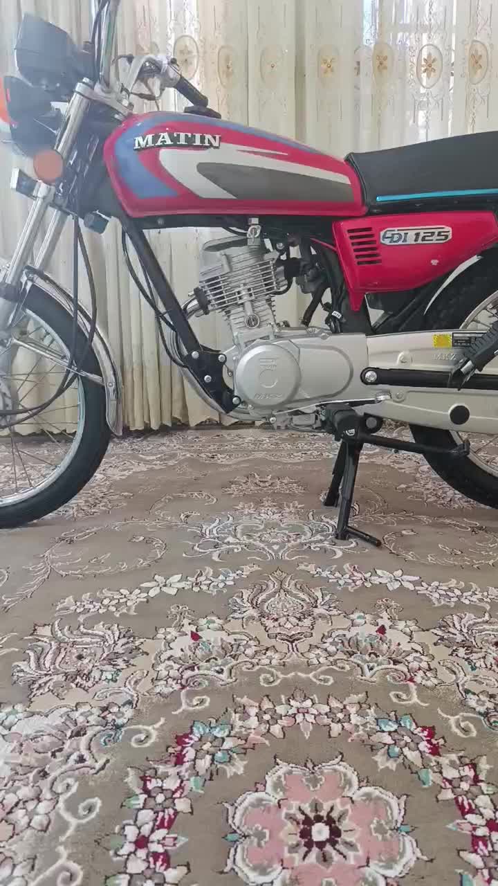 متین ۱۲۵ خشک واقعی|موتورسیکلت|ایلام, |دیوار