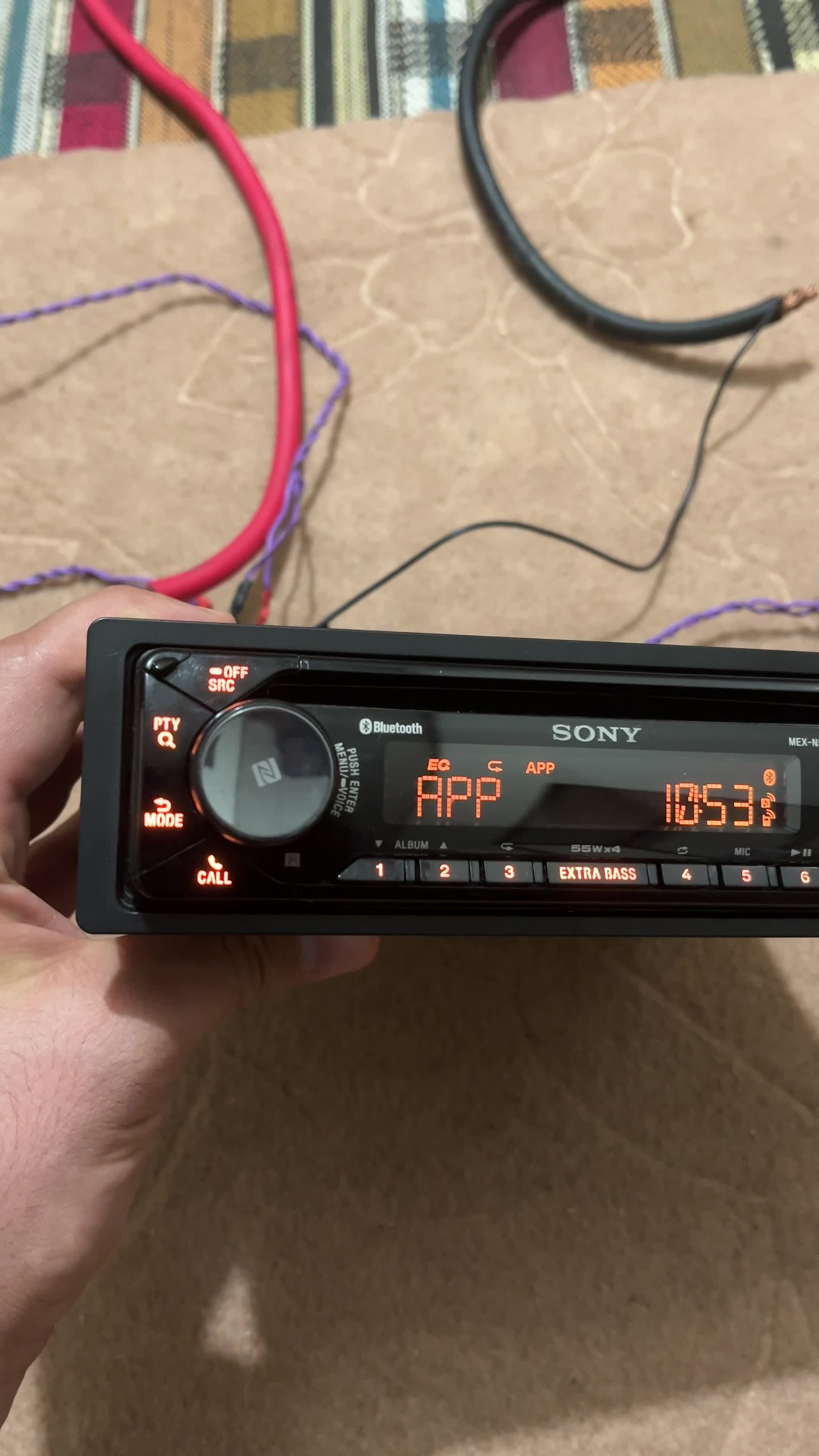 بلندگو (باند) کنوود 7100 و پخش (ظبط) سونی ماشین|قطعات یدکی و لوازم جانبی|برازجان, |دیوار