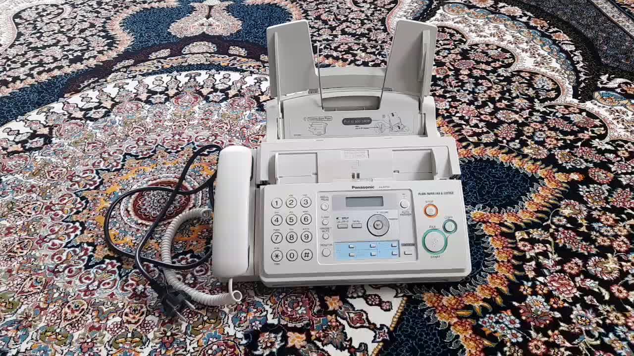 دستگاه تلفن فکس پاناسونیک اصل مالزی|پرینتر، اسکنر، کپی، فکس|داراب, |دیوار
