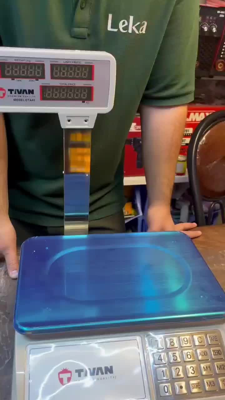 فیلم بهترین ترازو ی ۴۰ کیلویی گارانتی دار|فروشگاه و مغازه|تبریز, |دیوار