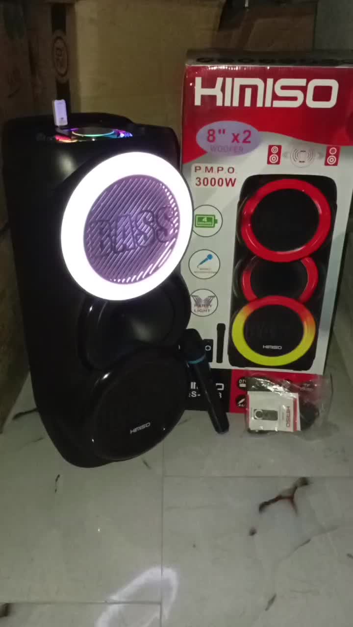 پارتی باکس Kimiso زیر قیمت|سیستم صوتی خانگی|بروجرد, |دیوار