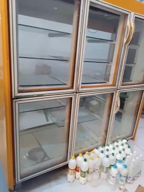 یخچال ویترینی دو طرفه سالم|یخچال و فریزر|دلند, |دیوار