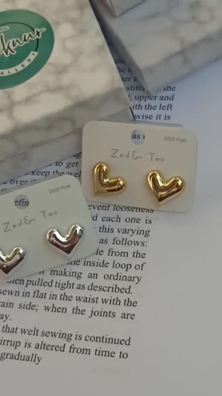 گوشواره قلب نقره ای|بدلیجات|کرج, باغستان|دیوار