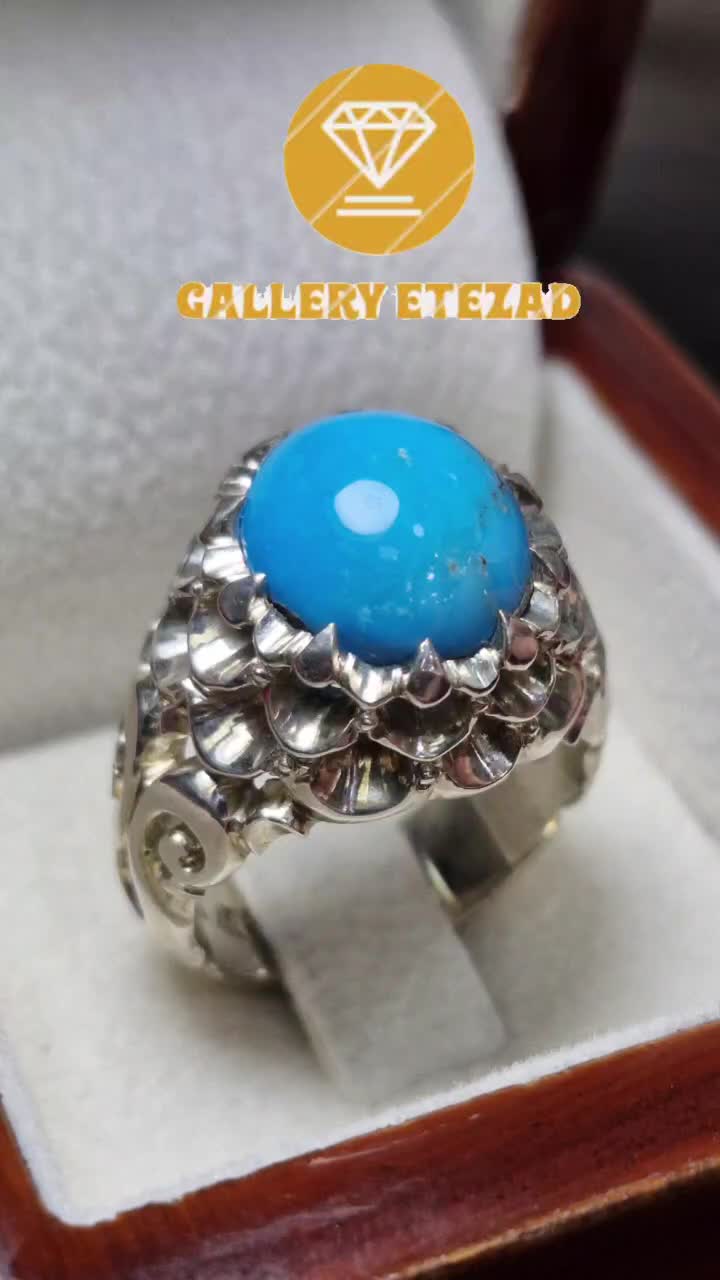 فیروزه نیشابور طبیعی رکاب فدیوم آصف|جواهرات|ری, هاشم‌آباد|دیوار