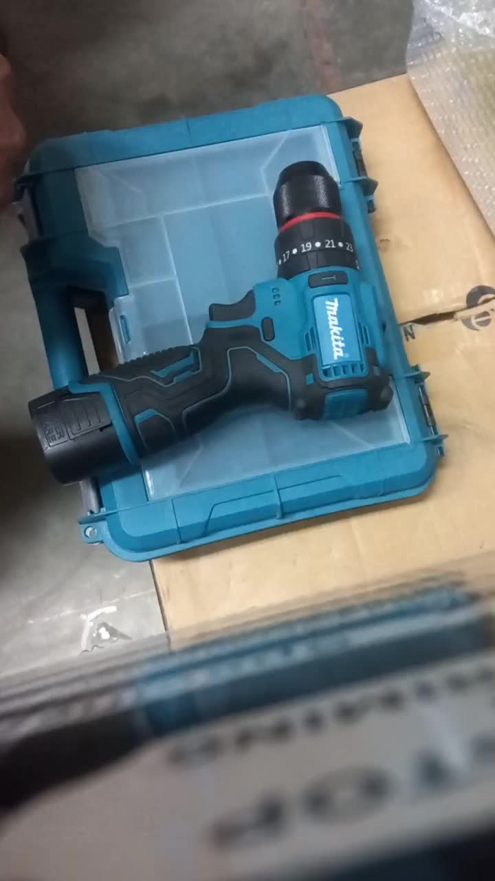 دریل شارژی۲۴ولت براشلس چکشی ماکیتا دو باطری ولوازم|ماشینآلات صنعتی|تهران, شیخ هادی|دیوار