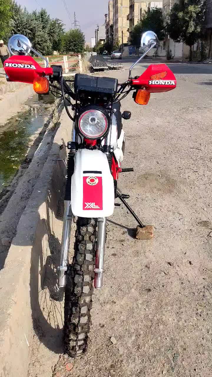 هوندا XL 250|موتورسیکلت|دورود, |دیوار