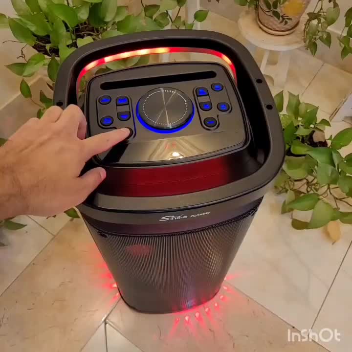 اسپیکر فول رقص نور برق مستقیم + شارژی|سیستم صوتی خانگی|قم, شهرک قدس|دیوار