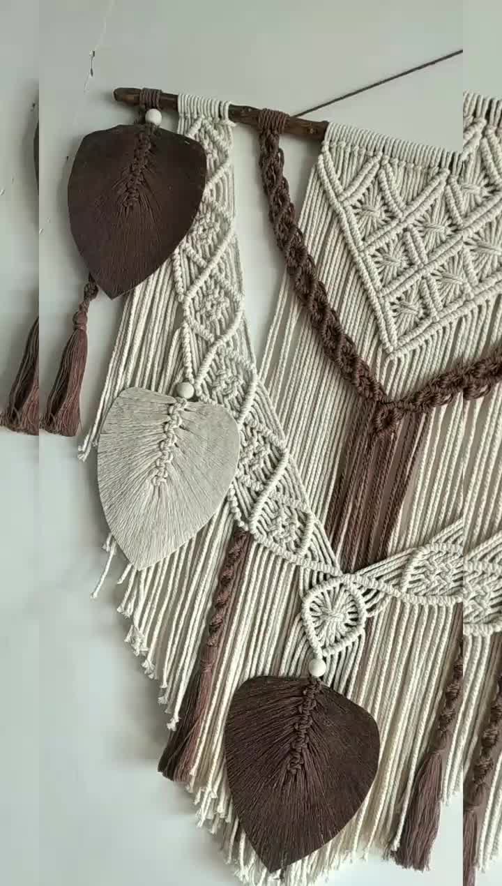 دیوارکوب مکرومه|صنایع دستی و سایر لوازم تزئینی|اردبیل, |دیوار