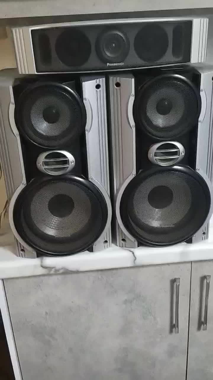 یک جفت باند غول پاناسونیک وسنتر|سیستم صوتی خانگی|مشهد, هفت تیر (نه دره)|دیوار