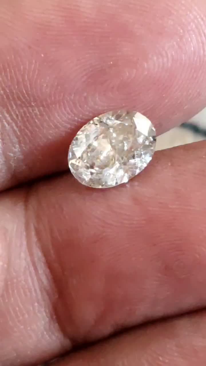 الماس طبیعی آفریقا تراش اوال (بیضی)|جواهرات|شیراز, شریف‌آباد|دیوار