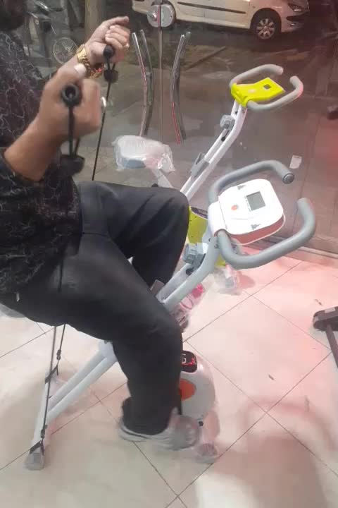 دوچرخه ثابت  آکبند ( تاشو ) طرح جدید ( آپارتمانی )|تجهیزات ورزشی|تبریز, |دیوار