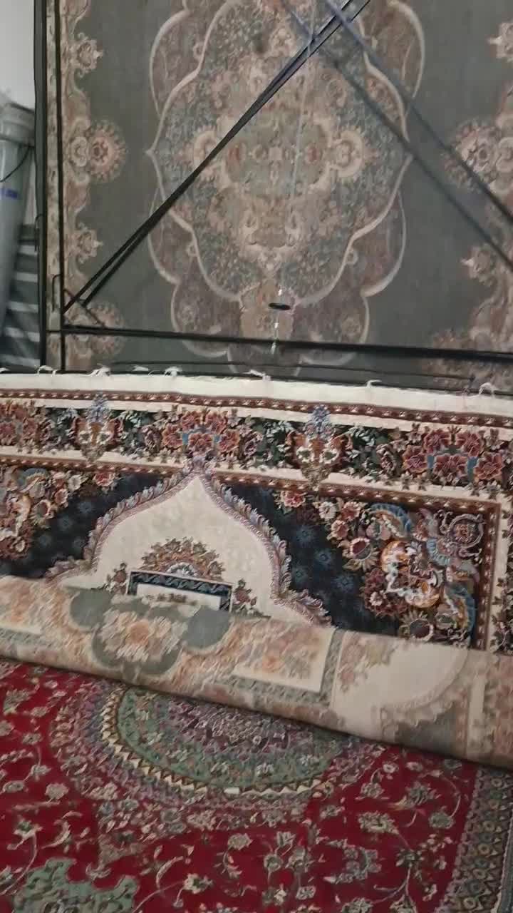 فرش ۱۲و۹متری چندین جفت یک نقش ۷۰۰شانه کاشان|فرش|گنبد کاووس, |دیوار