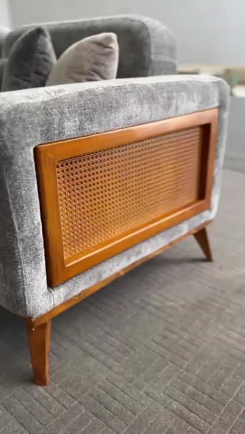 مدل مینیمال حصیری|مبلمان خانگی و میز عسلی|خمینی‌شهر, |دیوار