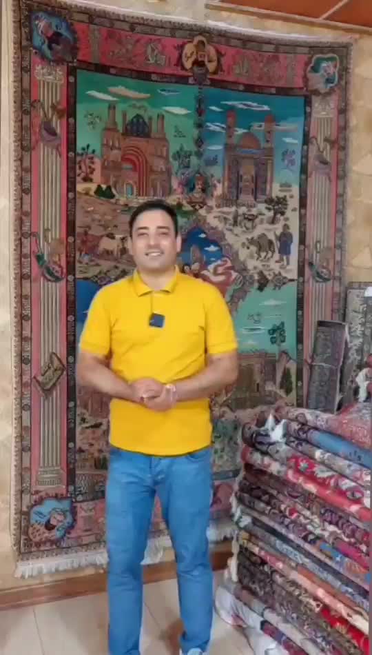 فرش دستباف ۹متری ساروق طرح شکارگاه|فرش|تهران, بازار|دیوار