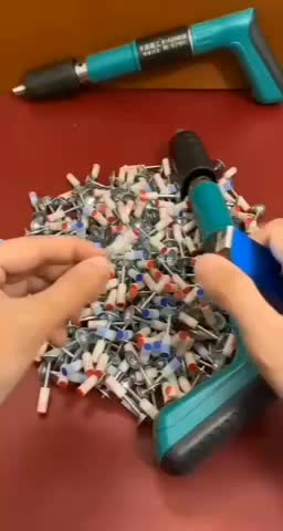 میخکوب چاشنی زن حرفه‌ای با پک کامل جعبه بزرگ اصلی|ابزارآلات|تهران, شهرک ولیعصر|دیوار