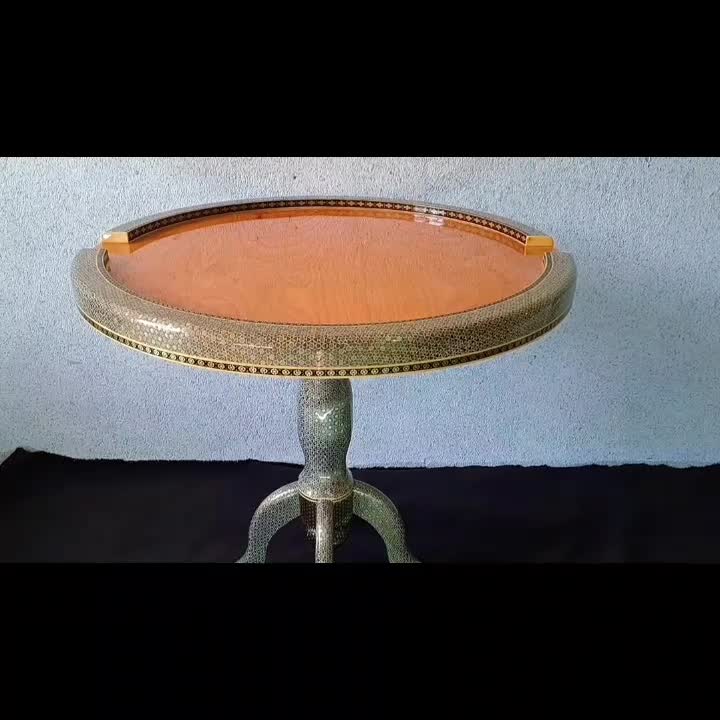 تخته نرد و صفحه شطرنج خاتم (گرد) میز و صندلی|کلکسیون و سرگرمی|تهران, تهرانسر غربی|دیوار