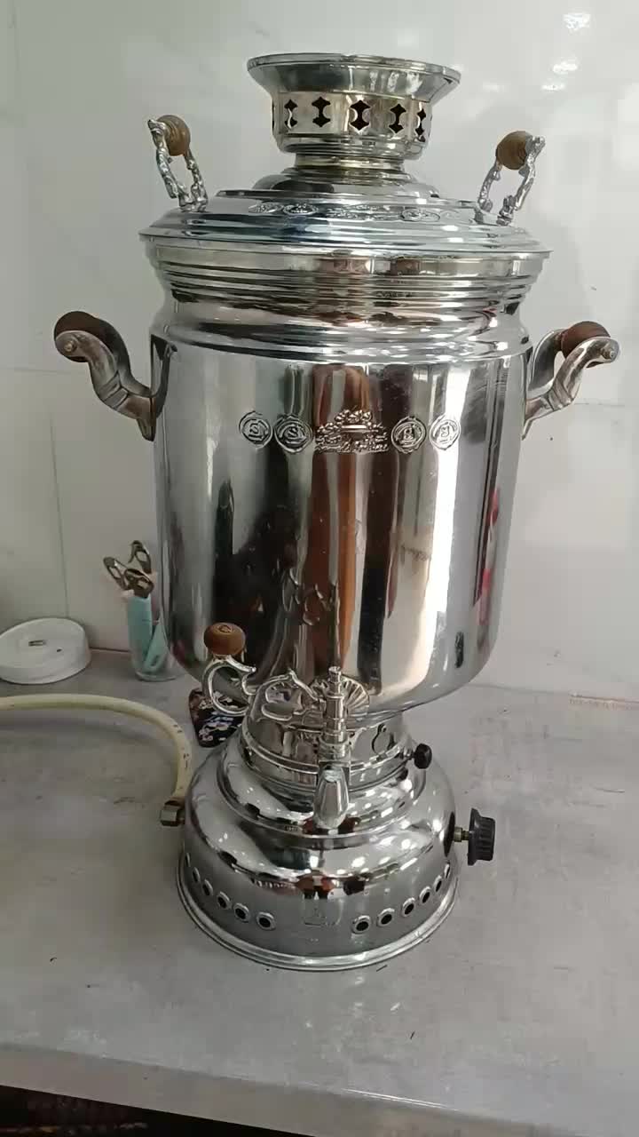 سماور استیل گازی رستورانی ۲۰ لیتری|سماور، چایساز، قهوهساز|لاهیجان, انقلاب|دیوار