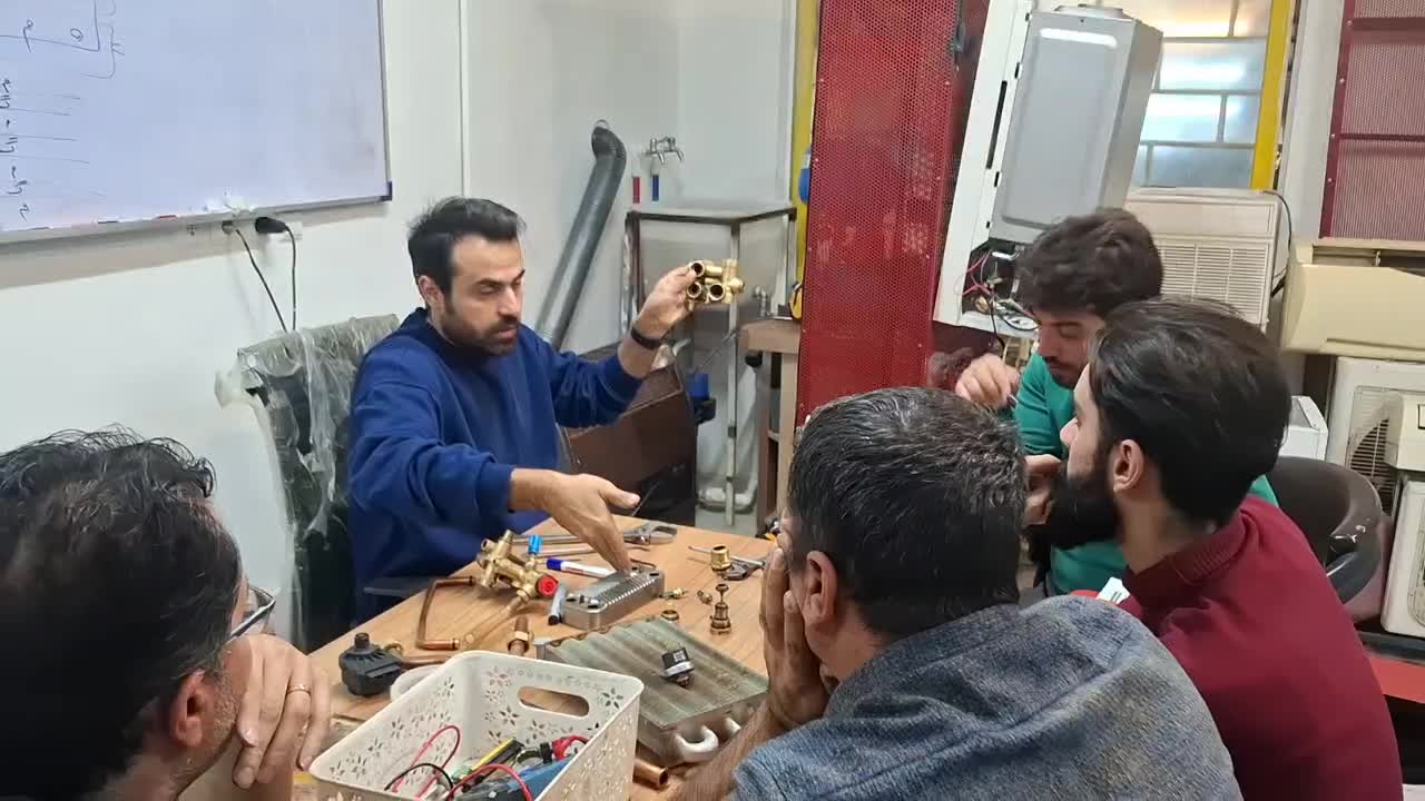آموزش تعمیرنصب پکیج کولرگازی اسپرسوساز ،پمپ آب|خدمات آموزشی|مشهد, هفت تیر (حافظ)|دیوار
