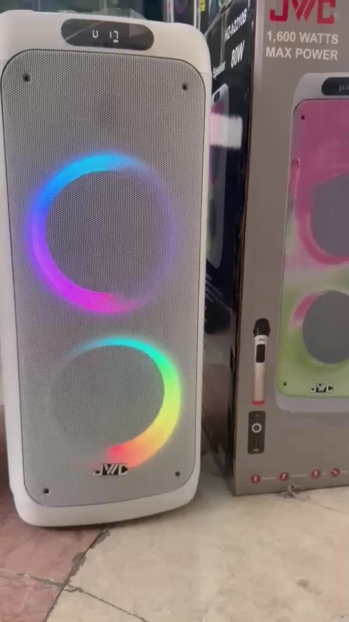 اسپیکر باندبرنداصلیJVC(سفید)فوق حرفه ای.تک میباشد|سیستم صوتی خانگی|تهران, بلورسازی|دیوار