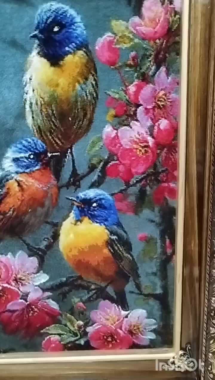 تابلو فرش دستبافت کادویی/فروشگاه ماندگار نقد اقساط|تابلو فرش|تهران, بوستان جنگلی لویزان|دیوار