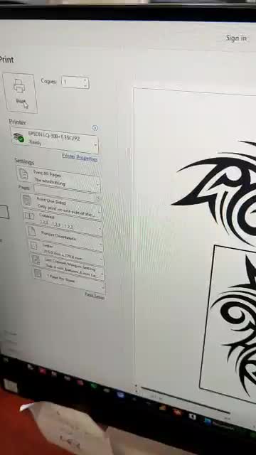 پرینتر سوزنی یو اس پی دار LQ 300+ II تمیز درحد نو|پرینتر، اسکنر، کپی، فکس|مشهد, شهرآرا|دیوار
