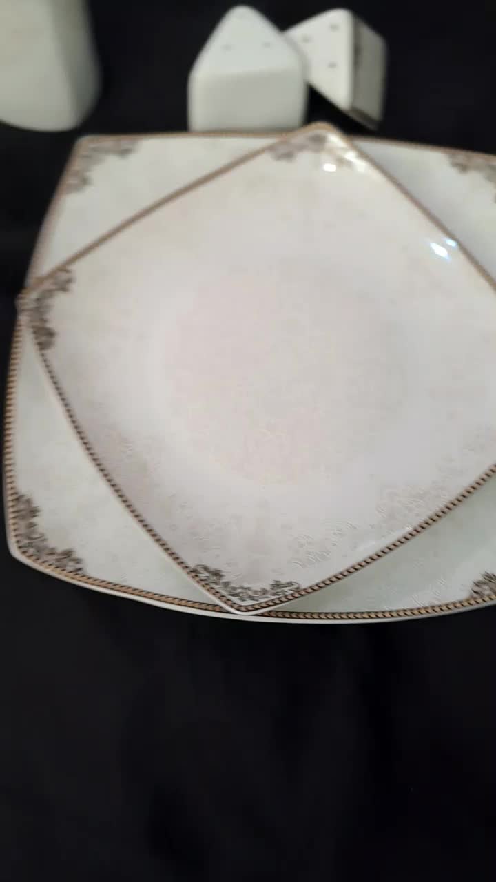 سرویس چینی رزیانا طلا کوب طرح ۱۱۴|ظروف سرو و پذیرایی|تهران, خزانه|دیوار