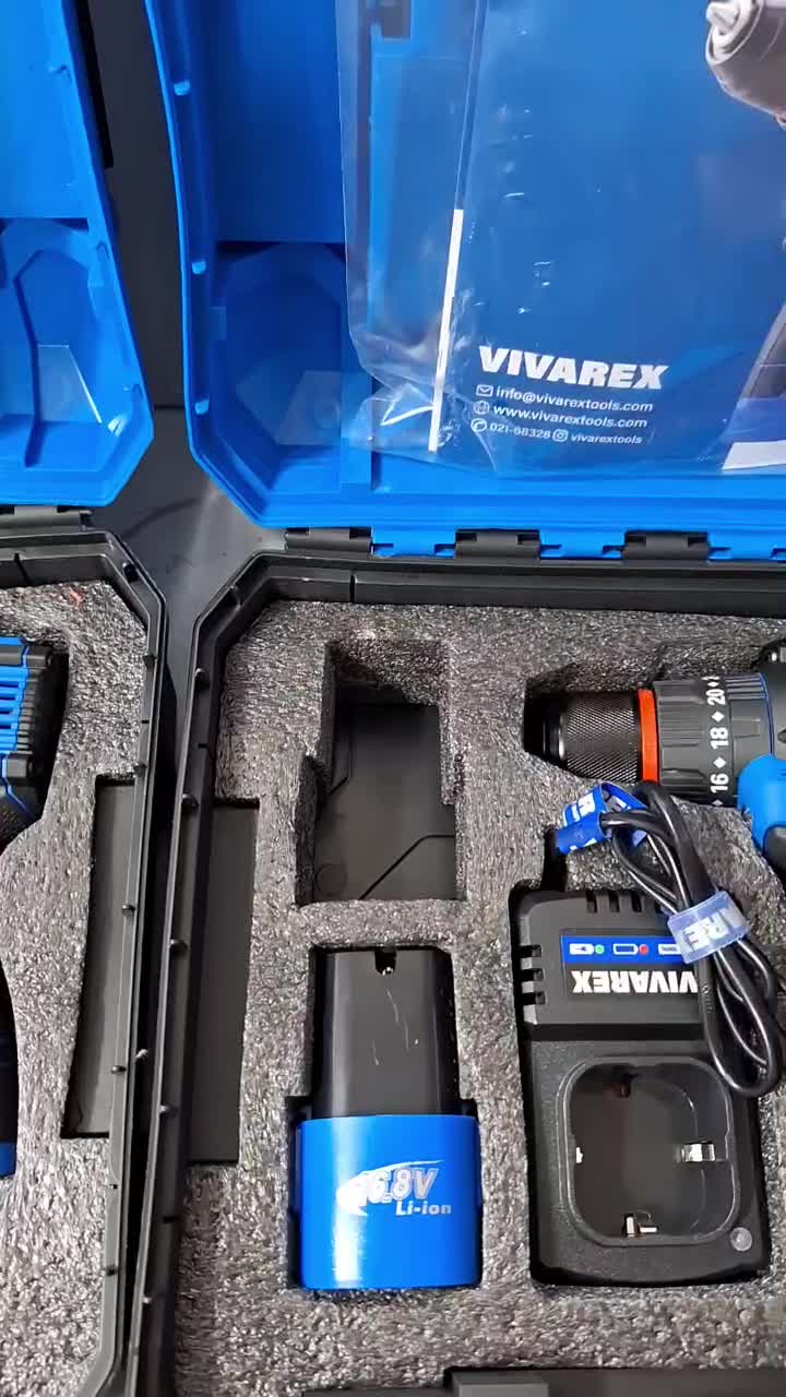 دریل شارژی ویوارکس 16/8 ولت ( براشلس )|ابزارآلات|قهدریجان, |دیوار