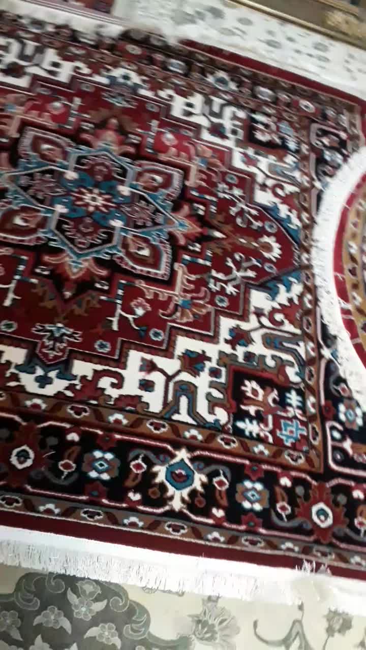 فرش هریس۵۰۰شانه‌ آشپزخانه مربع۴متر۲×۲ ست کامل|فرش|تبریز, |دیوار