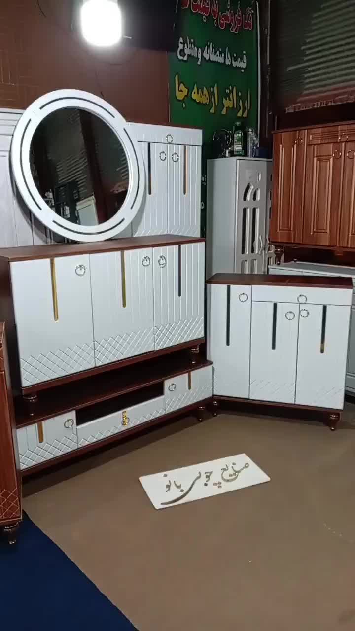 حراج کنسول میزتلویزیون جاکفشی مدل آراد رنگهامختلف|بوفه، ویترین، کنسول|قم, قلعه کامکار|دیوار