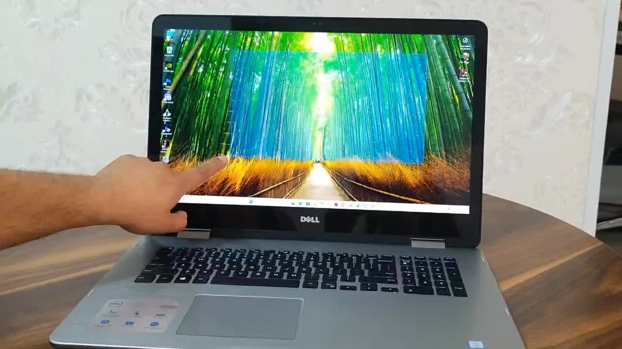 لپتاپ گرافیک دار i7 نسل ۷ dell لمسی|رایانه همراه|تهران, تهرانسر مرکزی|دیوار