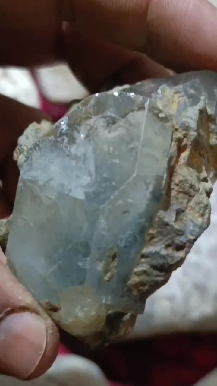 سنگ الماس هرکیمر خزهای ۴۰۰ میلیون ساله|جواهرات|لنگرود, |دیوار