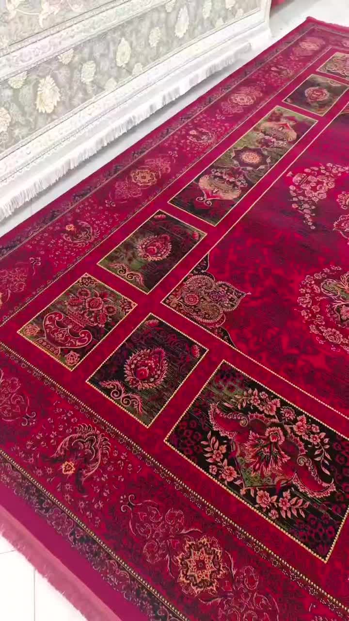 فرش کتیبه ۶۱۸ روناسی/سبز/فیروزه ای|فرش|تهران, نعمت‌آباد|دیوار