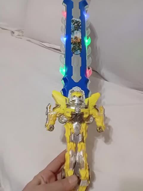 شمشیر موزیکالی چراغدارسایزبزرگ نو|اسباب‌بازی بچه|مشهد, حجاب (شهرک غرب)|دیوار