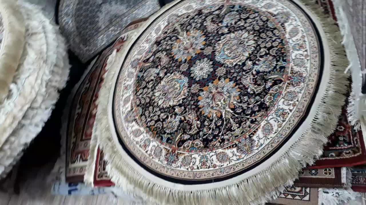 فرش دایره سالاری گرد افشان۱۰۰۰شانه ۱×۱ سایز|فرش|تبریز, |دیوار