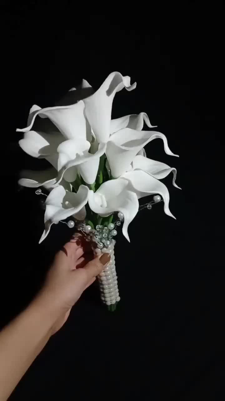 ست بله برون و دسته گل عروس|صنایع دستی و سایر لوازم تزئینی|کشاورز, |دیوار