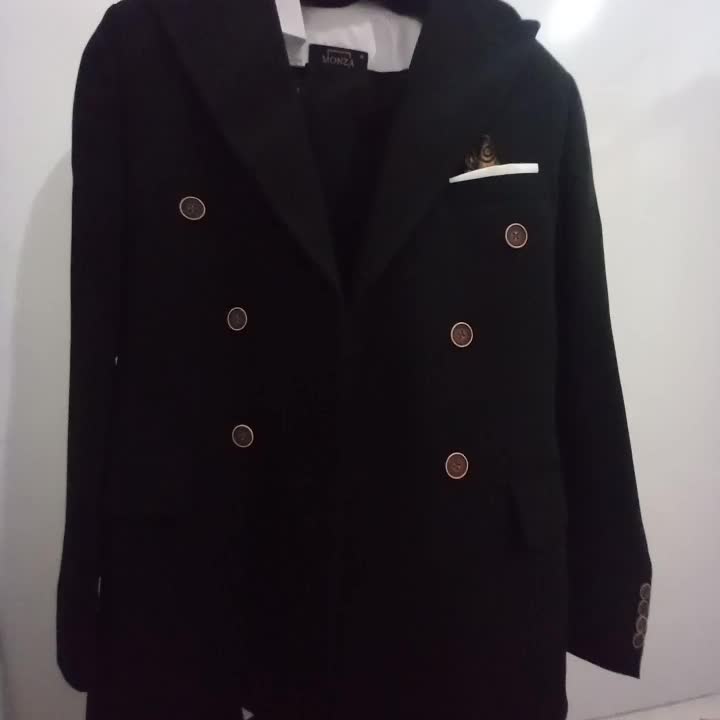 کت وشلوارمشکی رنگ سایز۴۶ صفر|لباس|پارس‌آباد, |دیوار