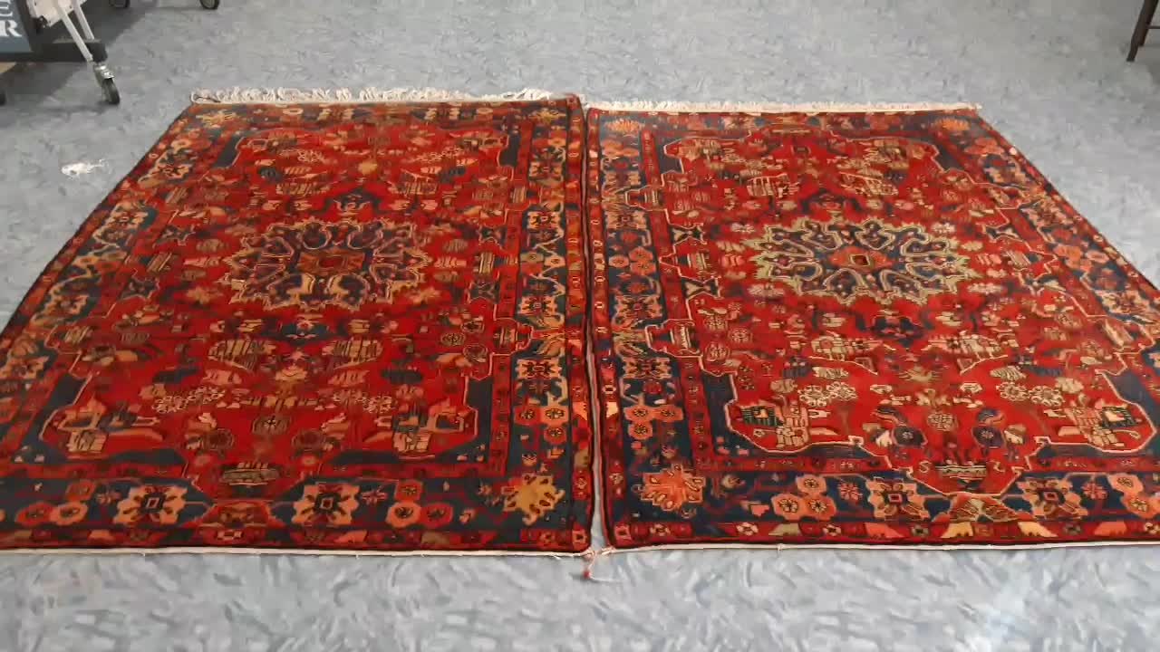 انواع قالیچه های پشمی آنتیک|فرش|قم, باغ کرباسی|دیوار