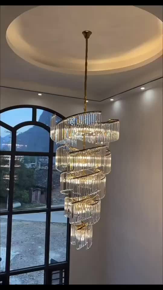 لوستر الماس. بلند و دوبلکسی مدل لیزا . AC light|لوستر و چراغ آویز|تهران, پارک شهر|دیوار