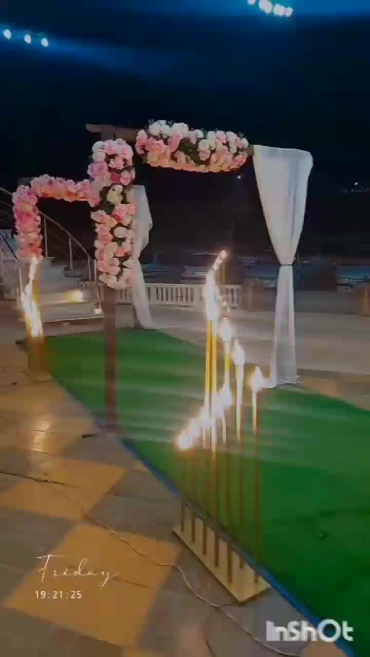 ورودی و طاق عروس داماد|خدمات پذیرایی، مراسم|ملایر, |دیوار