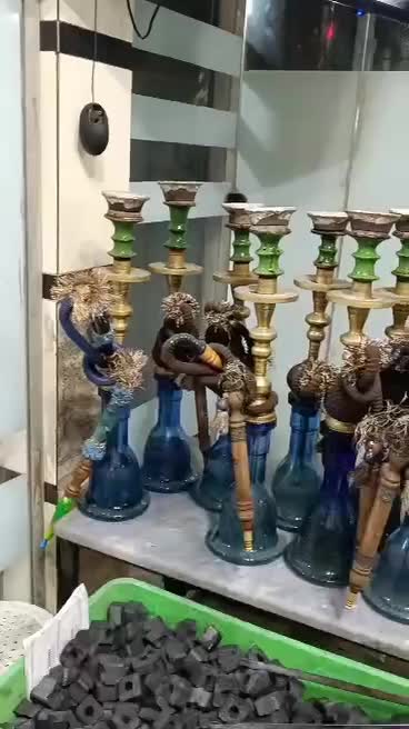 قلیان برنجی 35 عدد|کلکسیون و سرگرمی|نسیمشهر, |دیوار