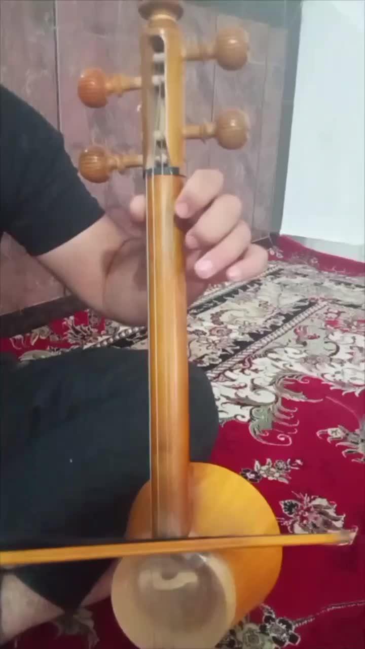 کمانچه پشت باز|سازهای سنتی|رومشکان, |دیوار