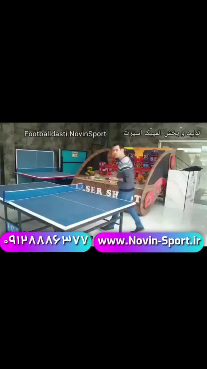 میز پینگ پنگ کلاف پروفیل ۳۰ در ۵۰ فوتبال دستی|ورزش‌های توپی|تهران, یافت آباد جنوبی|دیوار