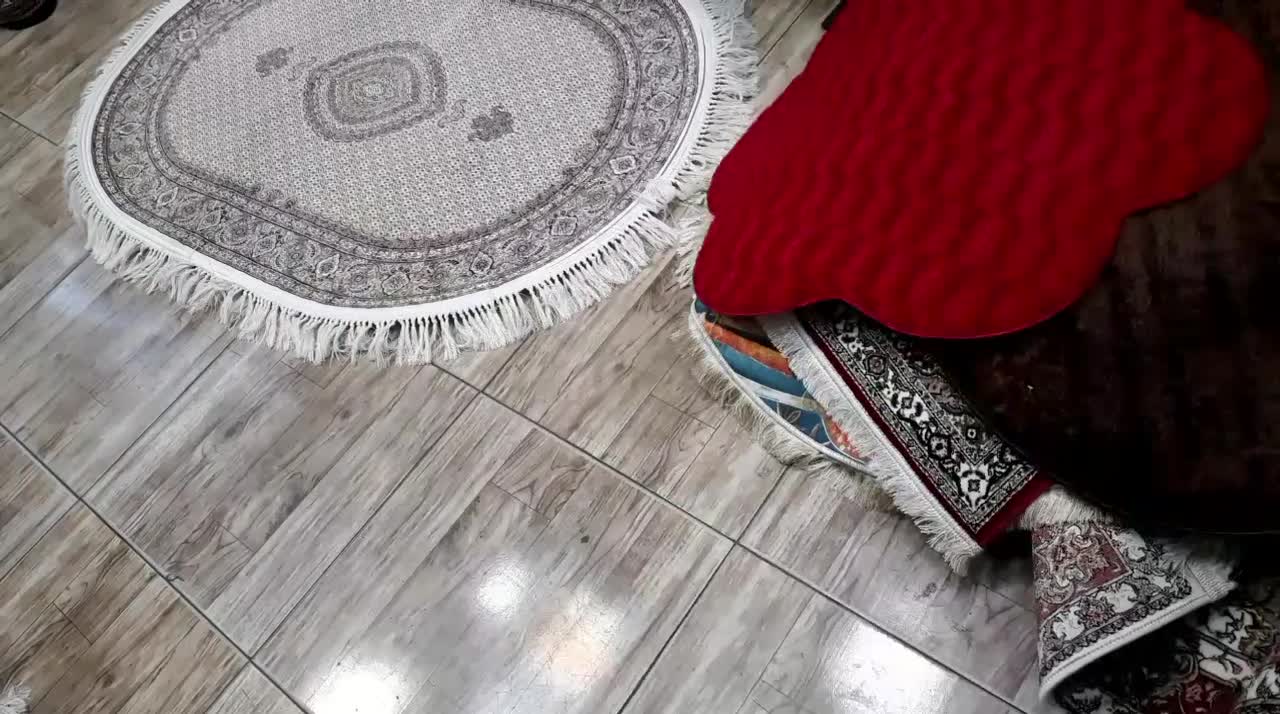 فرش آشپزخانه بیضی ماهی کرم سلطان ۱۵۰×۱۰۰|فرش|تبریز, |دیوار