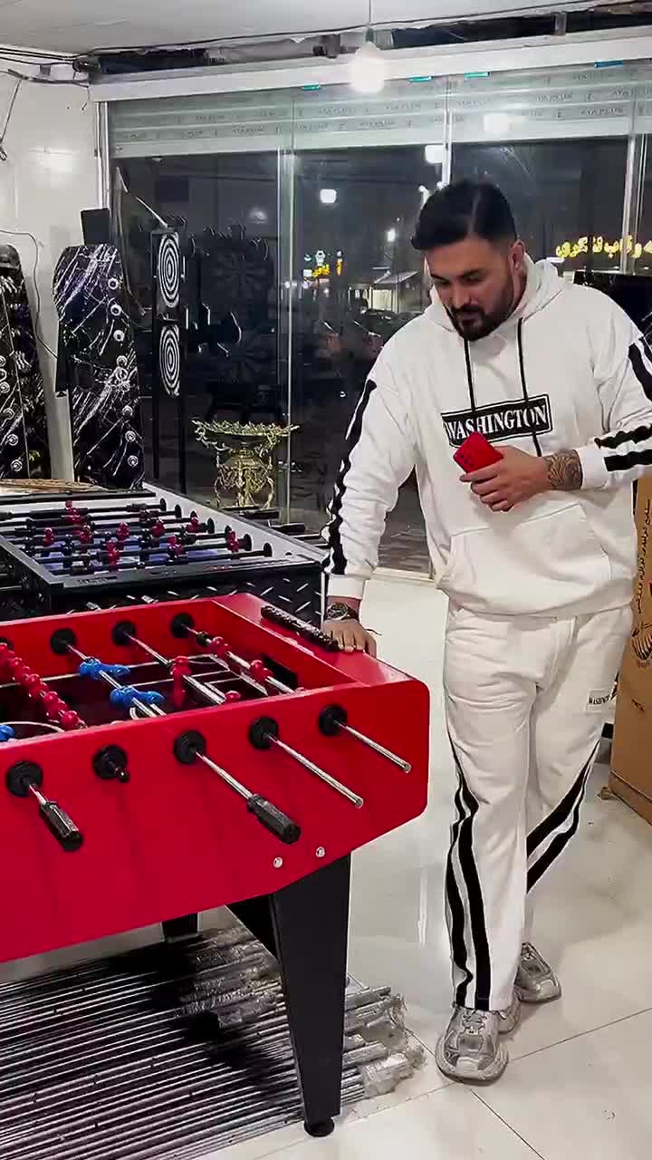 میز هایگلاس فوتبال دستی ۴ چرخ بیلیارد|ورزش‌های توپی|تهران, تهرانپارس شرقی|دیوار