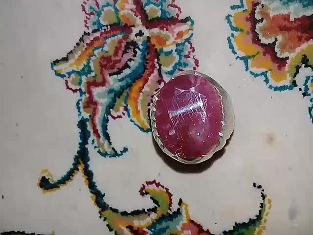 انگشتر نقره یاقوت سرخ برمه ۴۰قیراط رکاب محمدی|جواهرات|تهران, شمیران‌نو|دیوار