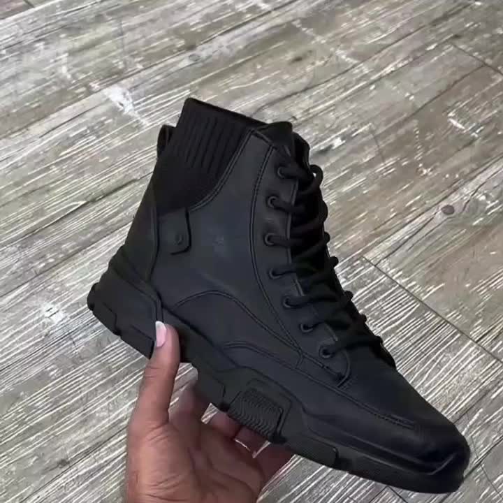 کتونی بوت مشکی P.K|کیف، کفش، کمربند|بوئین زهرا, |دیوار